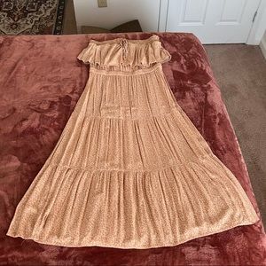 Strapless Maxi Dress